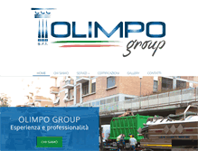 Tablet Screenshot of olimpogroup.com